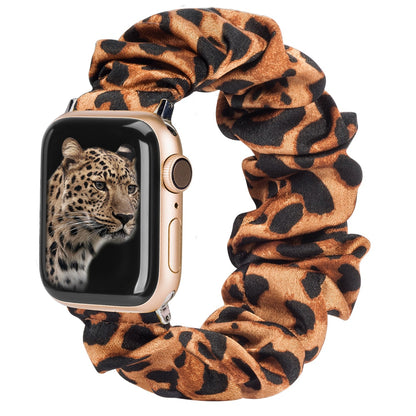 Armband scrunchie till Apple Watch 4, 5, SE, 6 och 7 (42 olika modeller)