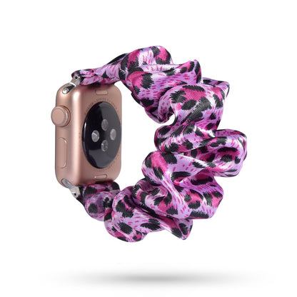 Armband scrunchie till Apple Watch 4, 5, SE, 6 och 7 (42 olika modeller)