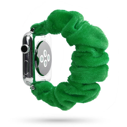 Armband scrunchie till Apple Watch 4, 5, SE, 6 och 7 (42 olika modeller)