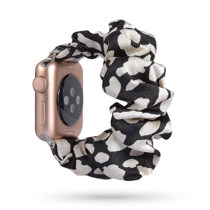 Armband scrunchie till Apple Watch 4, 5, SE, 6 och 7 (42 olika modeller)