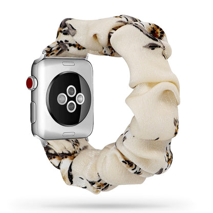 Armband scrunchie till Apple Watch 4, 5, SE, 6 och 7 (42 olika modeller)