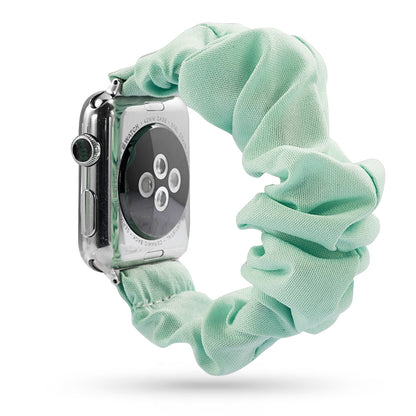 Armband scrunchie till Apple Watch 4, 5, SE, 6 och 7 (42 olika modeller)