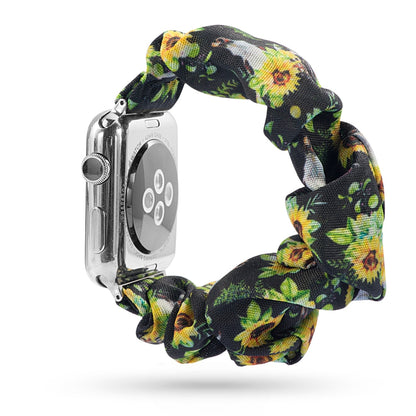 Armband scrunchie till Apple Watch 4, 5, SE, 6 och 7 (42 olika modeller)