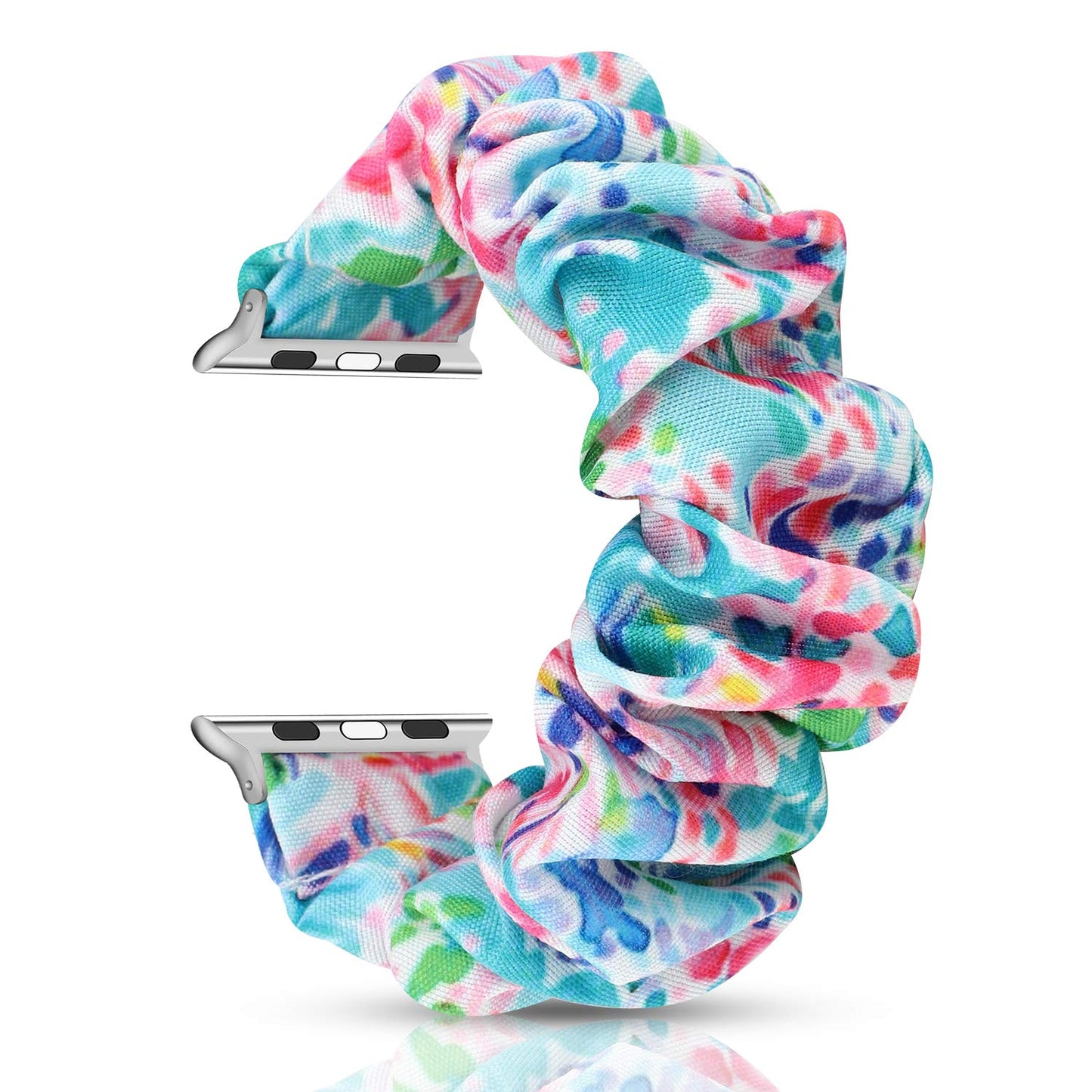 Armband scrunchie till Apple Watch 4, 5, SE, 6 och 7 (42 olika modeller)