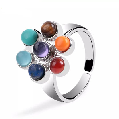 Chakra ring - symbol för kroppens energicentra