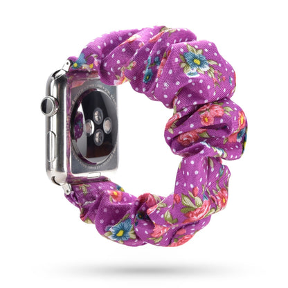 Armband scrunchie till Apple Watch 4, 5, SE, 6 och 7 (42 olika modeller)