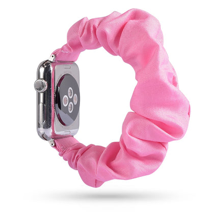 Armband scrunchie till Apple Watch 4, 5, SE, 6 och 7 (42 olika modeller)