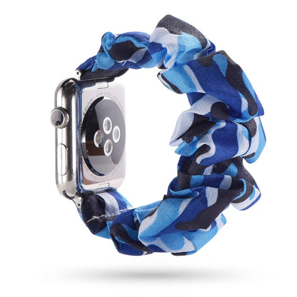 Armband scrunchie till Apple Watch 4, 5, SE, 6 och 7 (42 olika modeller)