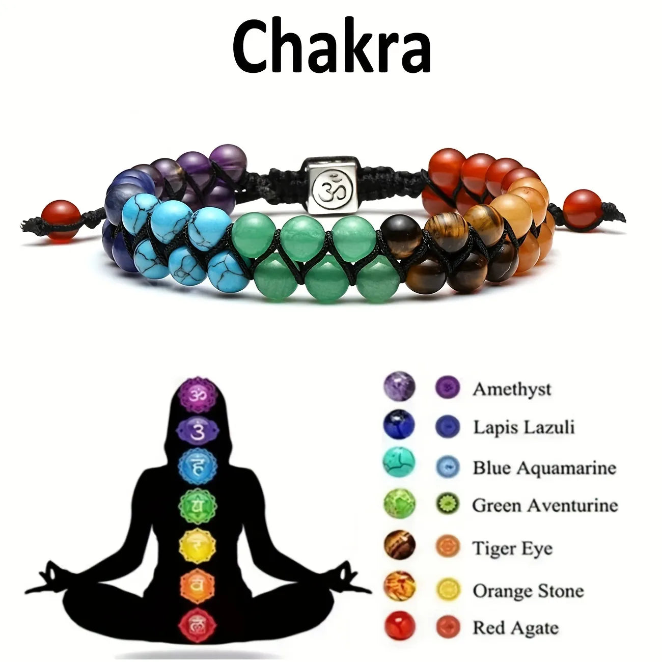 Chakra armband - flera modeller