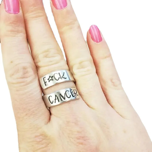 Fuck cancer ring